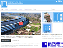 Tablet Screenshot of buildingdesignexpert.com